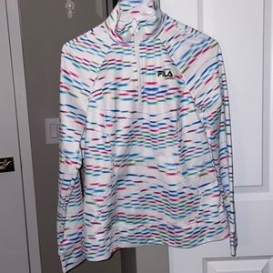 Fila Multi-Colored Running Jacket 💗💚🤍